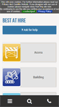 Mobile Screenshot of bestathire.hirestation.co.uk
