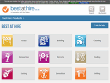 Tablet Screenshot of bestathire.hirestation.co.uk